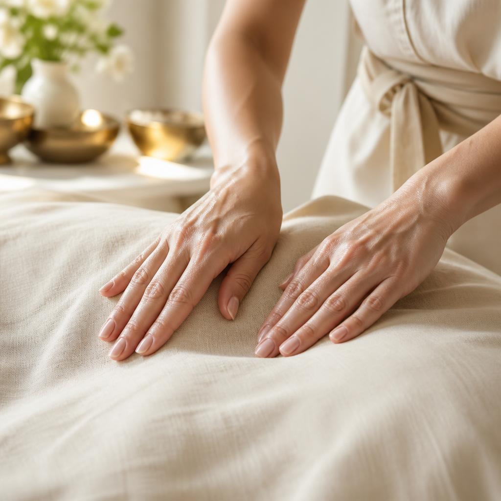 Abdomen lymphatic sculpting treatment