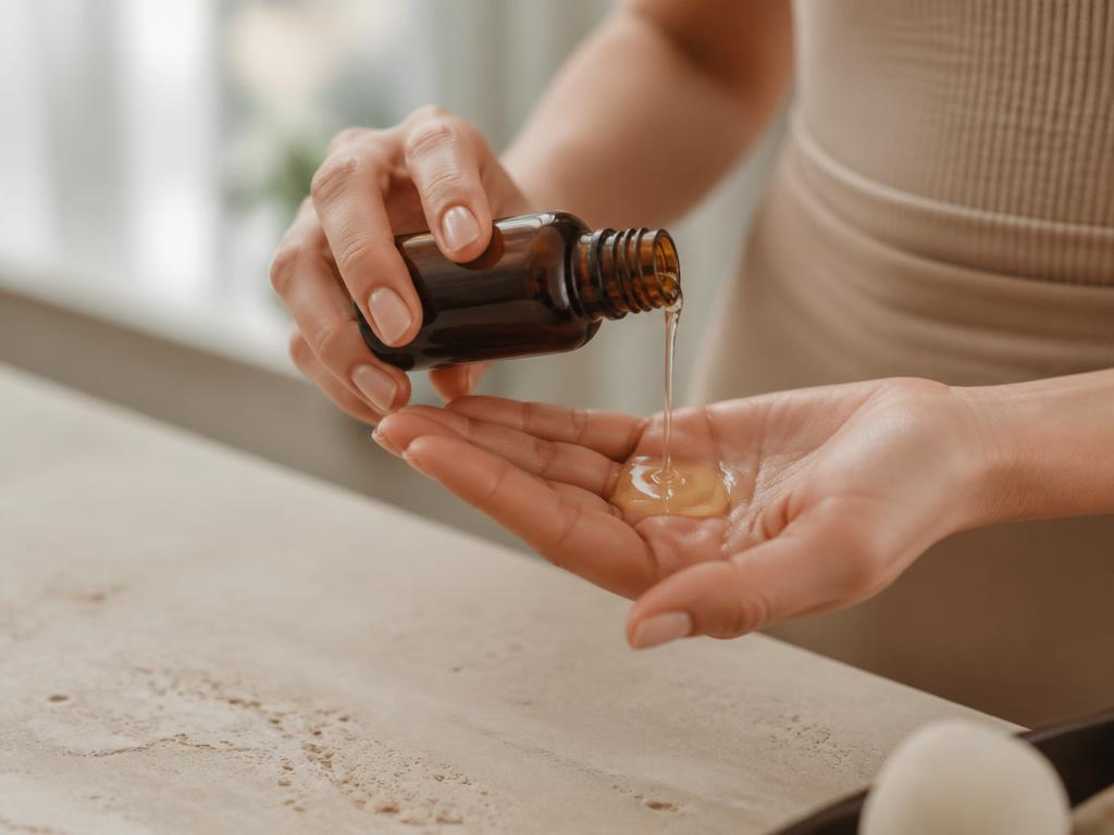 Abdomen treatment oil preparation